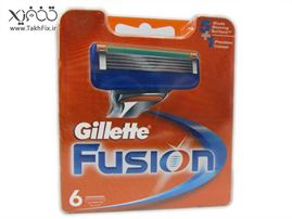 تیغ یدک ژیلت فیوژن 6 عددی Gillette Fusion،