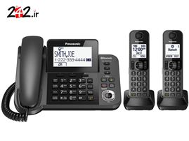 تلفن بیسیم پاناسونیک مدل | Panasonic KX- TGF352N با دو گوشی بی سیم و منشی تلفنی 