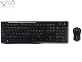 کیبورد و موس وایرلس لاجیتک Logitech Wireless Combo مدل MK270 به همراه 39 ماه گارانتی تعویض