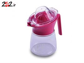  Citrus juicer پارچ و آبمیوه گیری دوکاره زیبا با دو سرپوش جداگانه