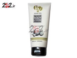 لوسیون بدن ویتامینه با عصاره وانیل و کارامل   پی اند وی | BODY LOTION P&V 