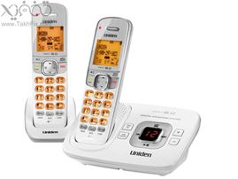 تلفن بیسیم یونیدن با دو گوشی بی سیم و تکنولوژی DECT 6 و منشی تلفنی