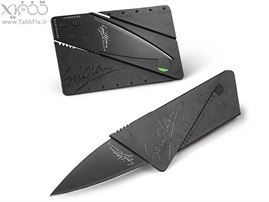 چاقو کارت ویزیتی ابزار فوق العاده سبک ، نازک و کارا در ابعاد کارت عابر بانک