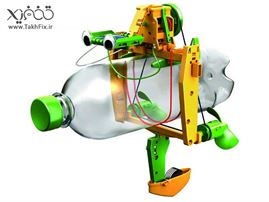 مجموعه کیت ساخت روبات های روباتهای راه رونده خورشیدی 6 در1 برای گروه سنی 8 سال به بالا
