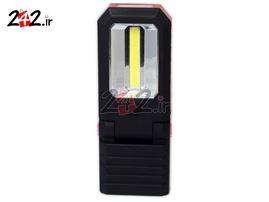چراغ قوه 2 حالت SMD  و LED با قابلیت تنظیم و دارای مگنت و قلاب آویز 