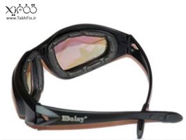 عینک آفتابی نظامی ، ورزشی مارک دایزی | Daisy C5 Polycarbonate Tactical Eye Protection Glas