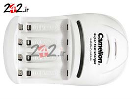 شارزر باطری 4 عددی قلمی و نیم قلمی  کملیون | CAMELION SUPER FAST CHARGER 