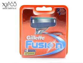 تیغ یدک ژیلت فیوژن Gillette Fusion ،‏4 عددی 