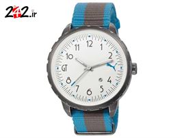 ساعت مچی مردانه پوما مدل | Puma PU103391001 Men's Motorsport White Dial Blue & Grey  