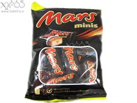 یک بسته شکلات لقمه ای مارس Mars با روکش شکلات ،بسکوییت و کارامل 180 گرمی بسیار خوشمزه