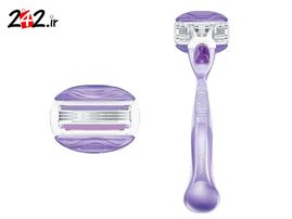 دستگاه قابدار ژیلت ونوس بریز +یک عدد تیغ یدک | Gillette Venus Breeze Razor +1 Added Refill