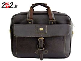 کیف دستی چرمی کلوین کلاین قهوه ای  Calvin Klein leather bag brown 