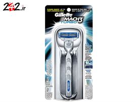 دستگاه اصلاح ژیلت Gillette Mach 3 Turbo،اورژینال