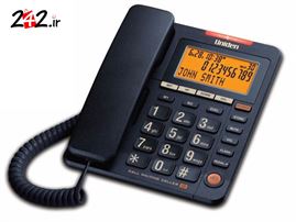 تلفن رومیزی یونیدن مدل Uniden AS 7409 دارای آیفون و صفحه نمایش و کلید های بزرگ
