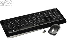 کیبورد و موس وایرلس مایکروسافت مدل Microsoft Desktop 800 به همراه 18 ماه گارانتی