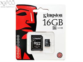 حافظه مموری کارت میکرو اس دی کینگستون 16 گیگابایت کلاس 10 | Kingston Digital microSD Class