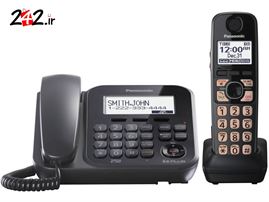 تلفن بیسیم پاناسونیک ژاپن مدل KX-TG3821JX با منشی تلفنی کنفرانس و کارکرد بدون برق+گارانتی 