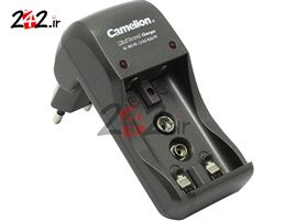 شارژر باطری قلم و نیم قلم 2 عددی کاملیون |Camelion Mini Travel Charger BC-1001A 