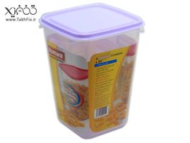 ظرف پلاستیکی مواد غذایی دو لیتری همارا Homara Container 2 litre