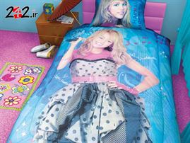 سرویس خواب کرایتون 4 تکه اطاق کودک با طرح هانا مونتانا 2  | 2 CEREYTON Hannah Montana