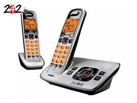 تلفن بیسیم یونیدن | Uniden D1680-2 با دو گوشی بیسیم دارای منشی تلفنی