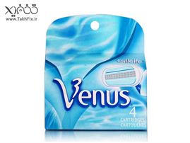 تیغ یدک ژیلت ونوس Gillette Venus ، اورژینال 4 عددی
