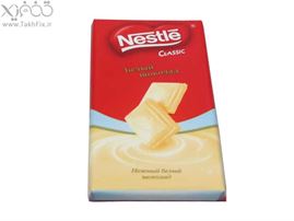 طعم جادویی و  به یاد ماندنی با شکلات کلاسیک شیری Nestle نستله 90 گرمی