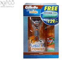 ست اورجینال اصلاح Gillette Fusion POWER 