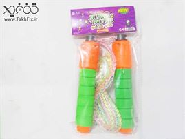 طناب ورزشی لاستیکی با رنگهای شاد مناسب تشویق کودکان به ورزش و تحرک