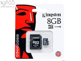 حافظه مموری کارت میکرو اس دی کینگستون 8 گیگابایت کلاس 10 | Kingston Digital microSD Class